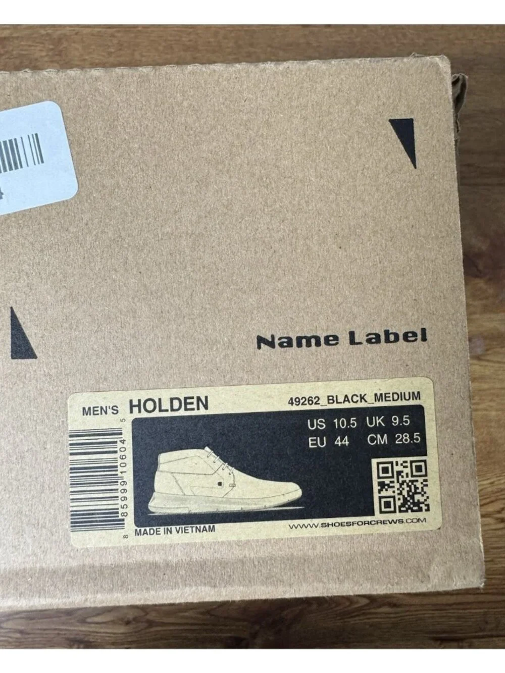 Shoes for Crews Holden, Men's Slip Resistant Food Service Work Sneaker Size 10.5